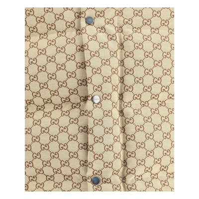 Gucci GG gemusterte wattierte Daunenjacke