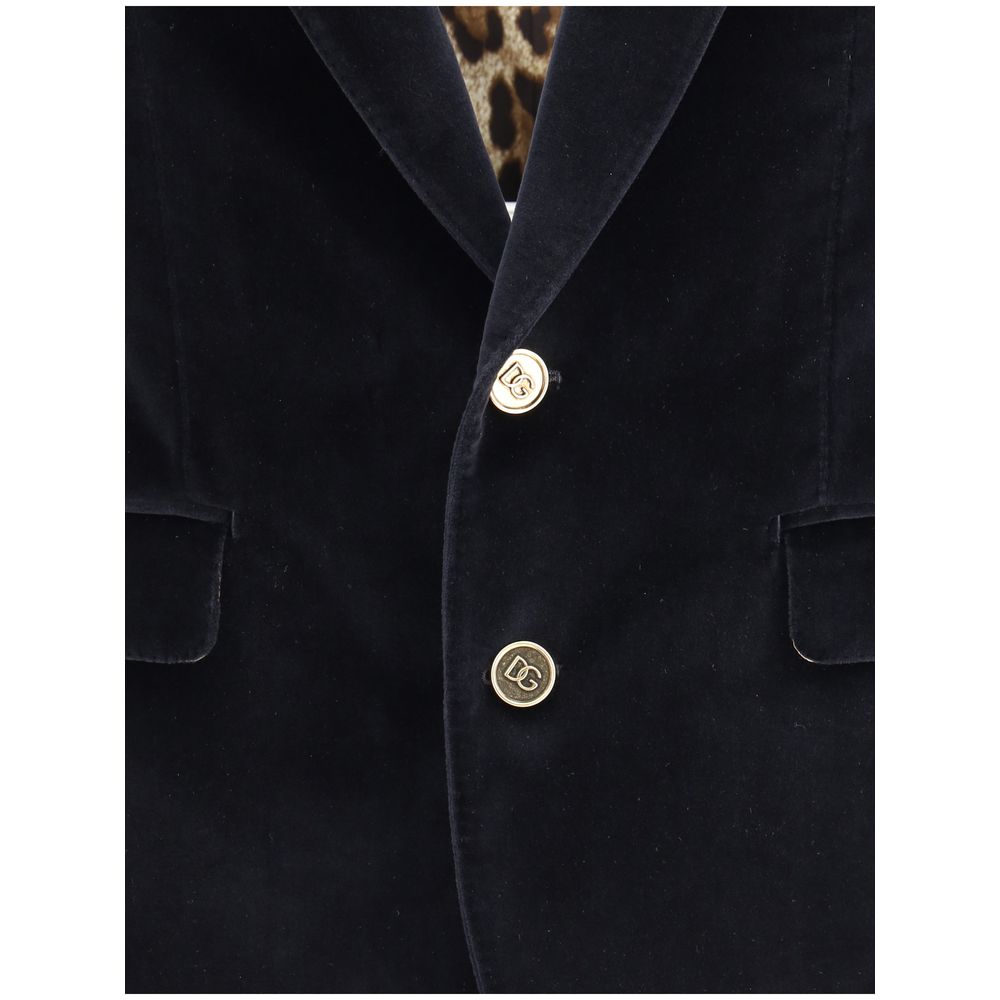 Dolce & Gabbana Samt Sicily Blazer