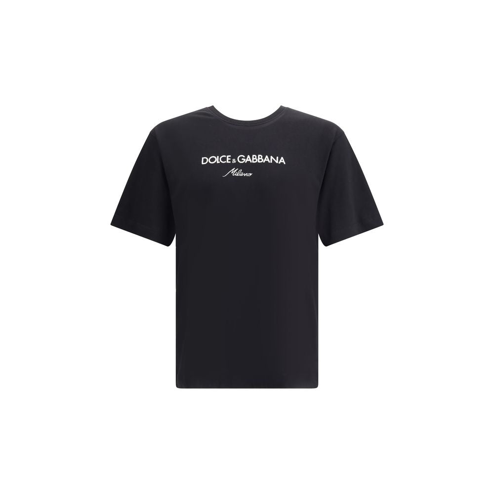 Dolce & Gabbana T-Shirt mit doppeltem Kragen