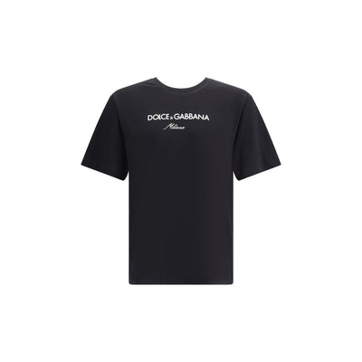 Dolce & Gabbana T-Shirt mit doppeltem Kragen