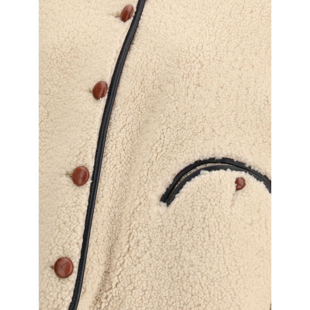 Blazé Milano Wendbare Jacke aus Shearling