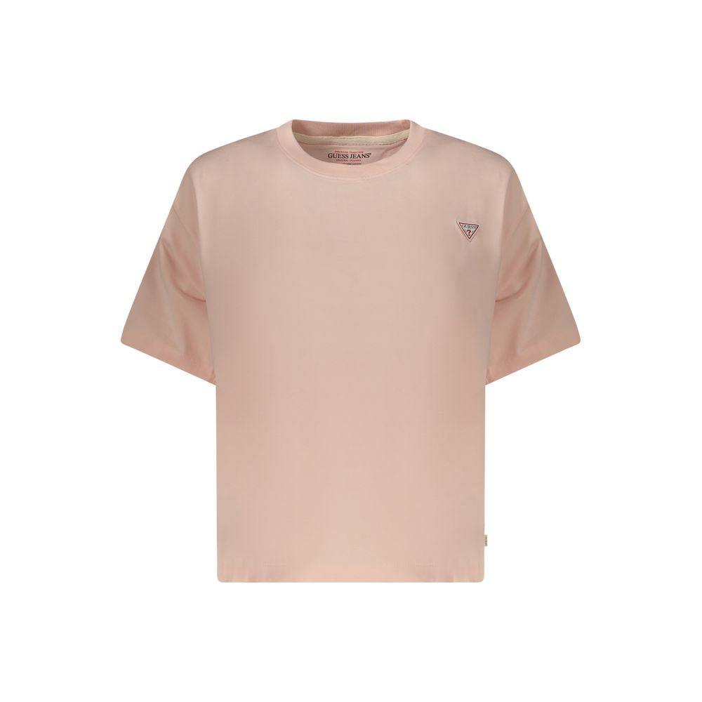 Guess Jeans Rosa Baumwolle Frauen T-Shirt