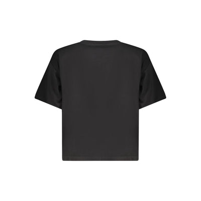 Guess Jeans Schwarzes Baumwoll-Top für Frauen