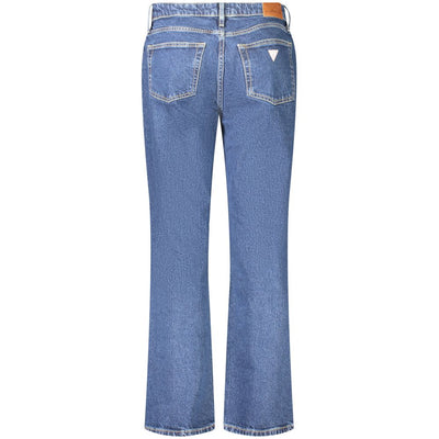 Guess Jeans Blaue Baumwoll-Jeans für Frauen