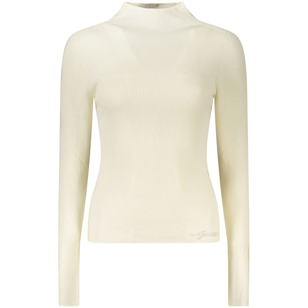 Guess Jeans Weißer Pullover aus Wolle für Frauen