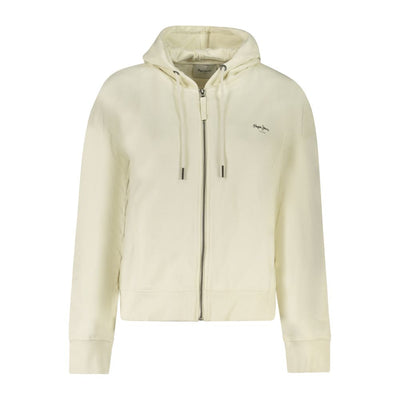 Pepe Jeans Weißer Baumwollpullover für Frauen