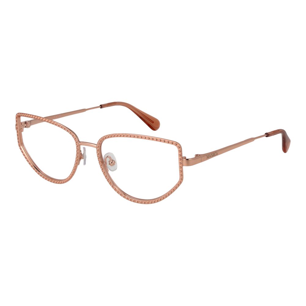 Max & Co Rose Gold Frauen Optische Brillenfassungen