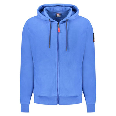 Norway 1963 Blauer Polyester-Pullover für Männer