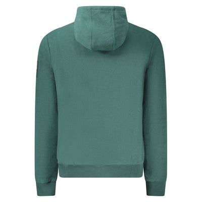 Norway 1963 Grüner Polyester-Pullover für Männer