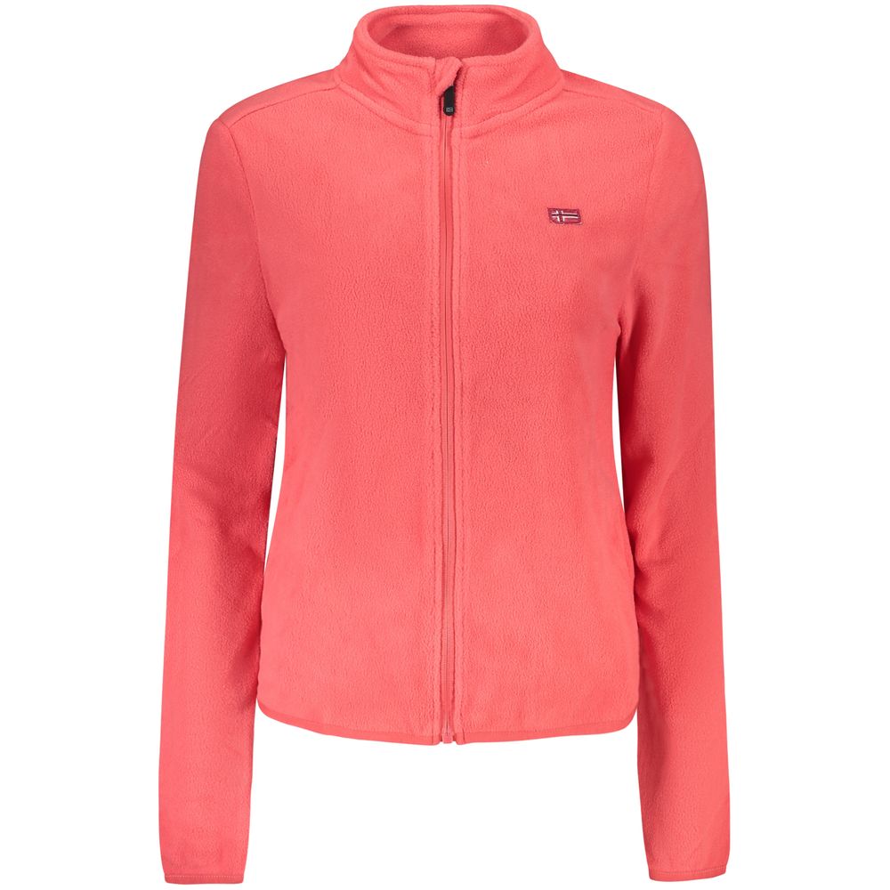Norway 1963 Rosa Polyester Damen Pullover
