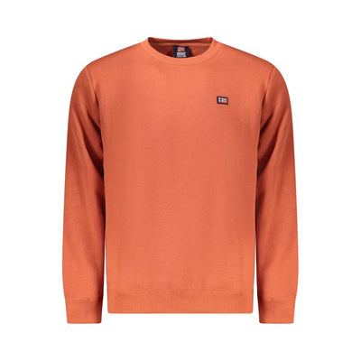 Norway 1963 Orange Baumwolle Männer Pullover