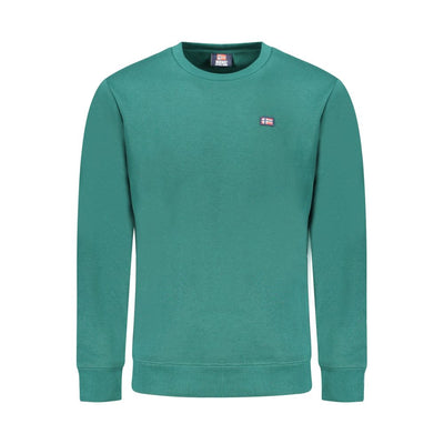 Norway 1963 Grüner Herrenpullover aus Baumwolle