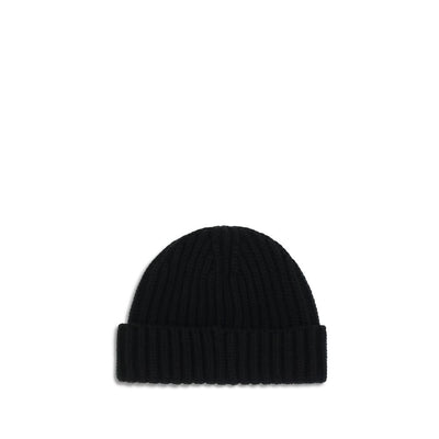 Prada Schurwolle Beanie-Mütze
