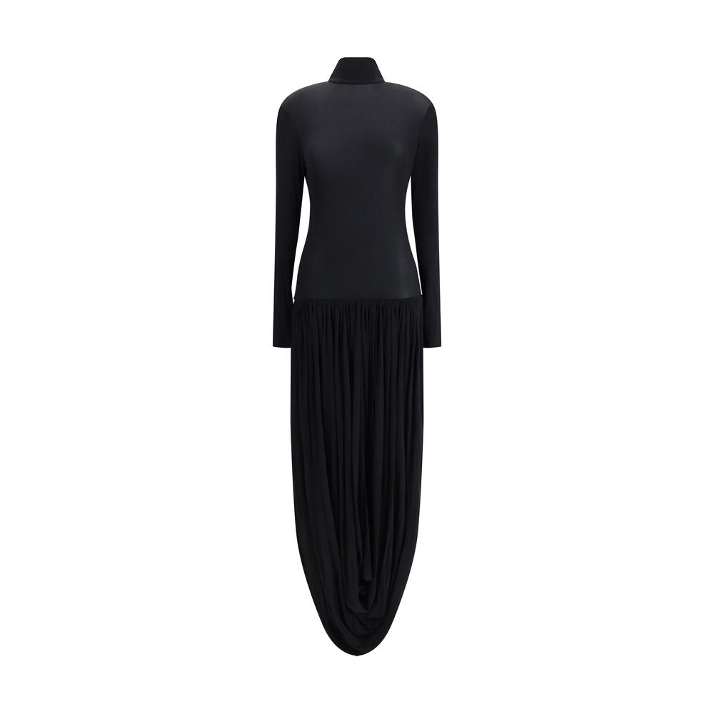 Magda Butrym Langes Kleid mit Rollkragen