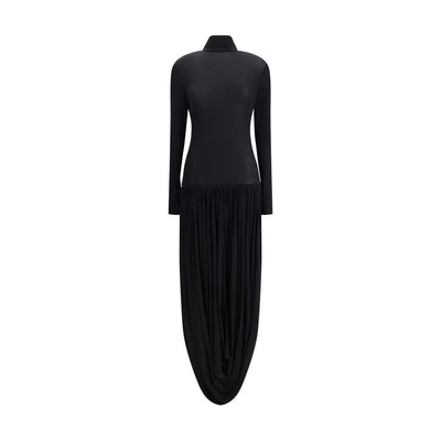 Magda Butrym Langes Kleid mit Rollkragen