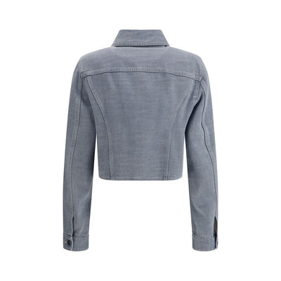 Fendi Gekürzte Jeansjacke