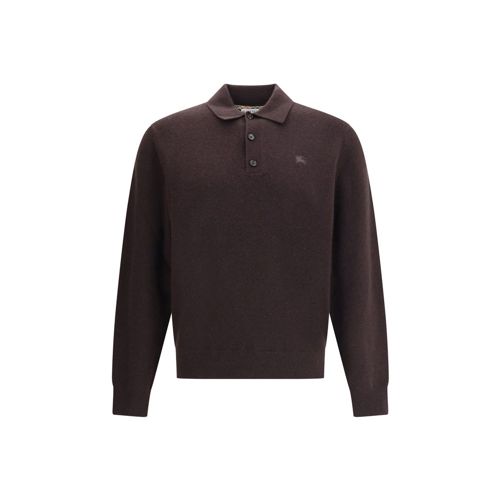Burberry Langärmeliger Kaschmir-Polopullover