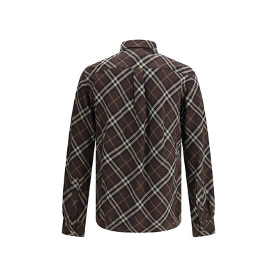 Burberry Kariertes Baumwollflanellhemd