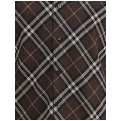Burberry Kariertes Baumwollflanellhemd